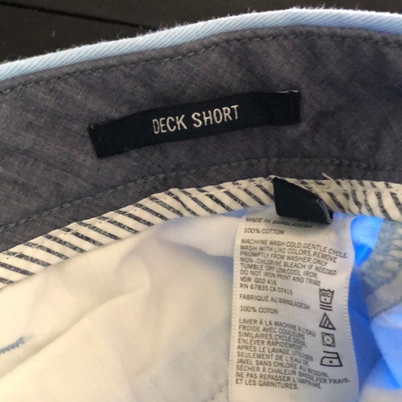 Nautica Flat Front Deck Shorts 36 - Picture 4 of 5